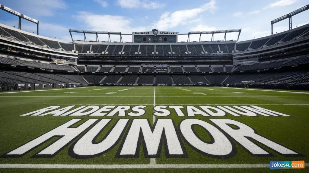 Raiders Stadium Humor