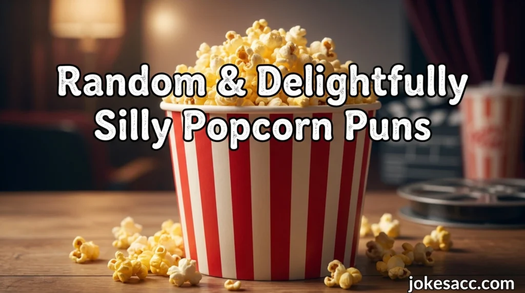 Random & Delightfully Silly Popcorn Puns