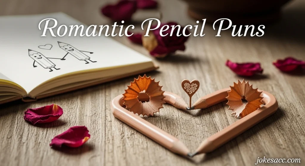Romantic Pencil Puns