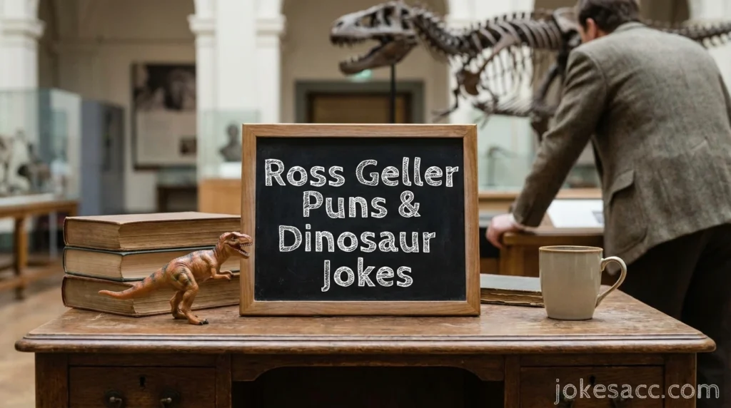 Ross Geller Puns & Dinosaur Jokes