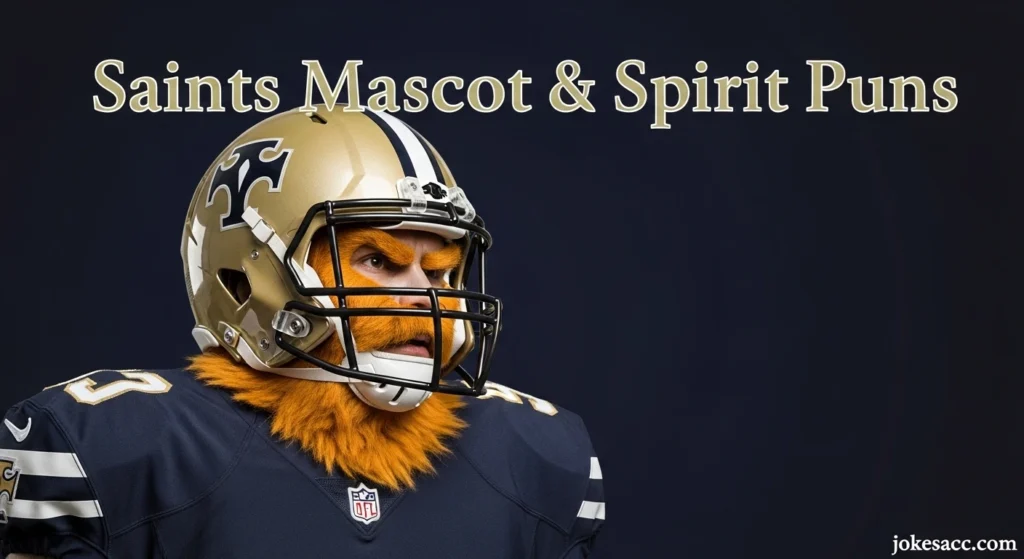 Saints Mascot & Spirit Puns