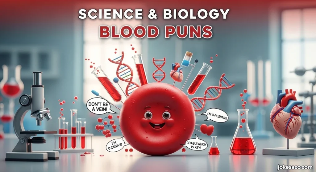 Science & Biology Blood Puns