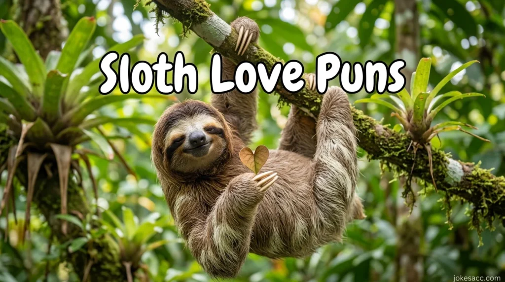 Sloth Love Puns