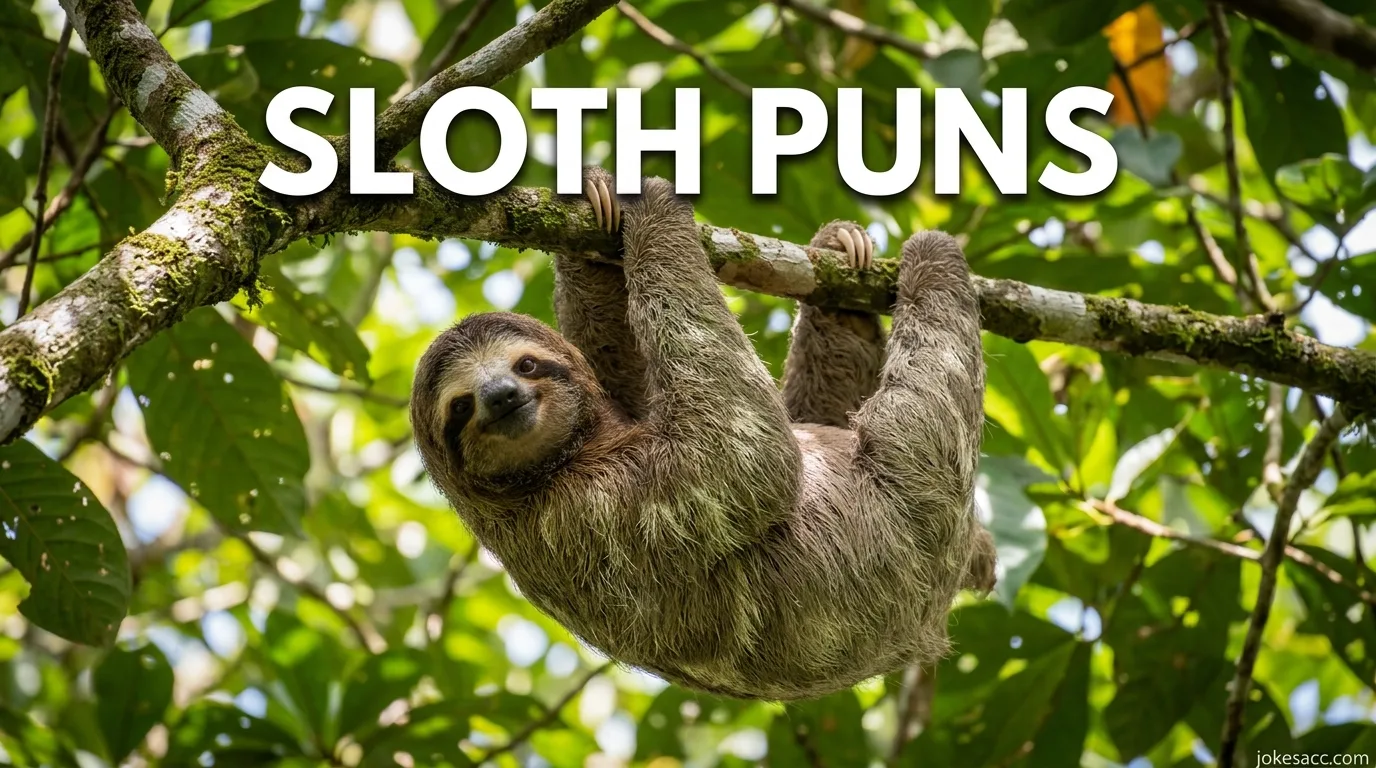 Sloth Puns