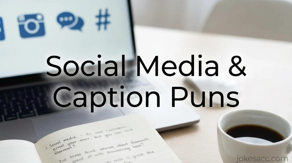 Social Media & Caption Puns