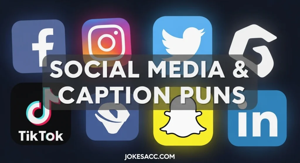Social Media & Caption Puns