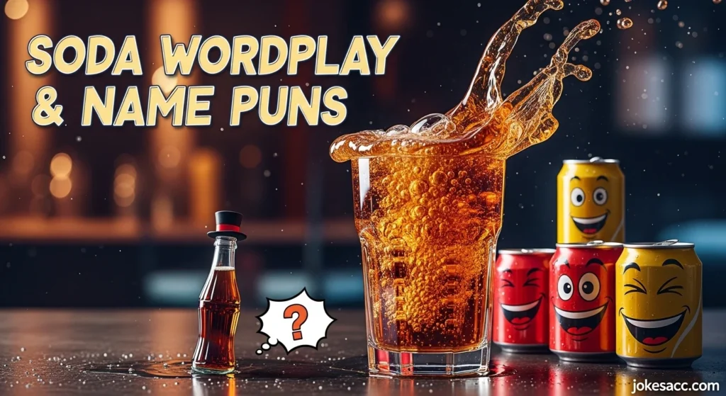 Soda Wordplay & Name Puns