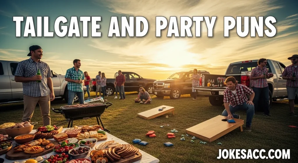 Tailgate and Party Puns