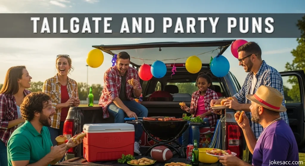 Tailgate and Party Puns