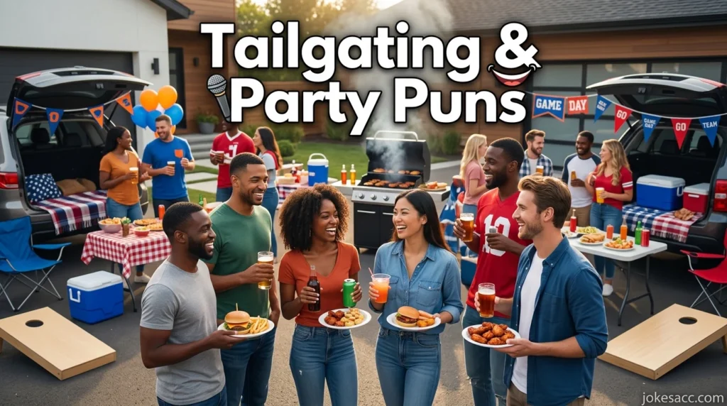 Tailgating & Party Puns