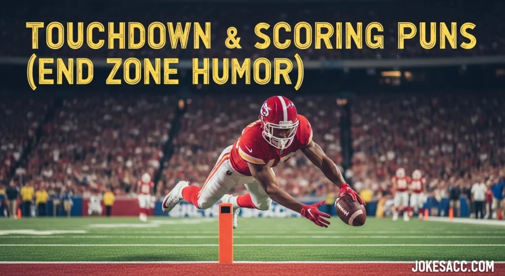 Touchdown & Scoring Puns (End Zone Humor)