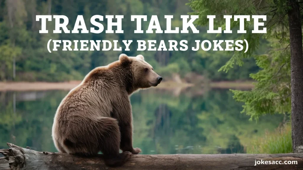 Trash Talk Lite (Friendly Bears Jokes)