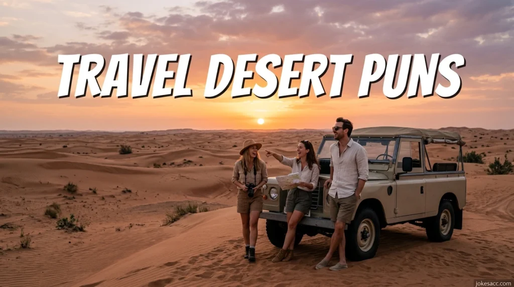 Travel Desert Puns