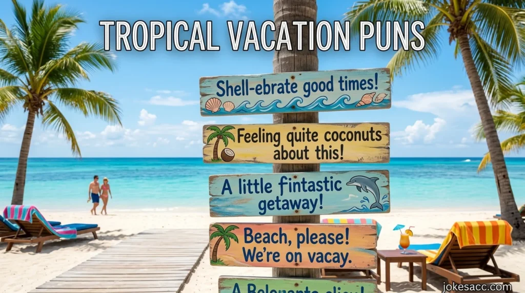 Tropical Vacation Puns