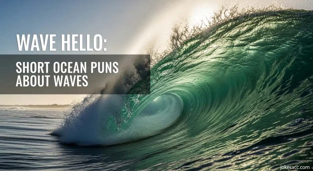 Wave Hello: Short Ocean Puns About Waves