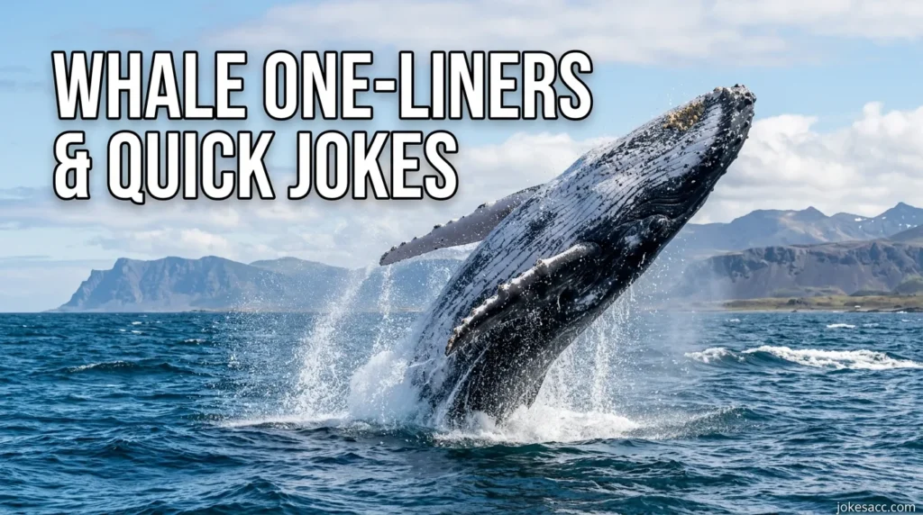 Whale One-Liners & Quick Jokes