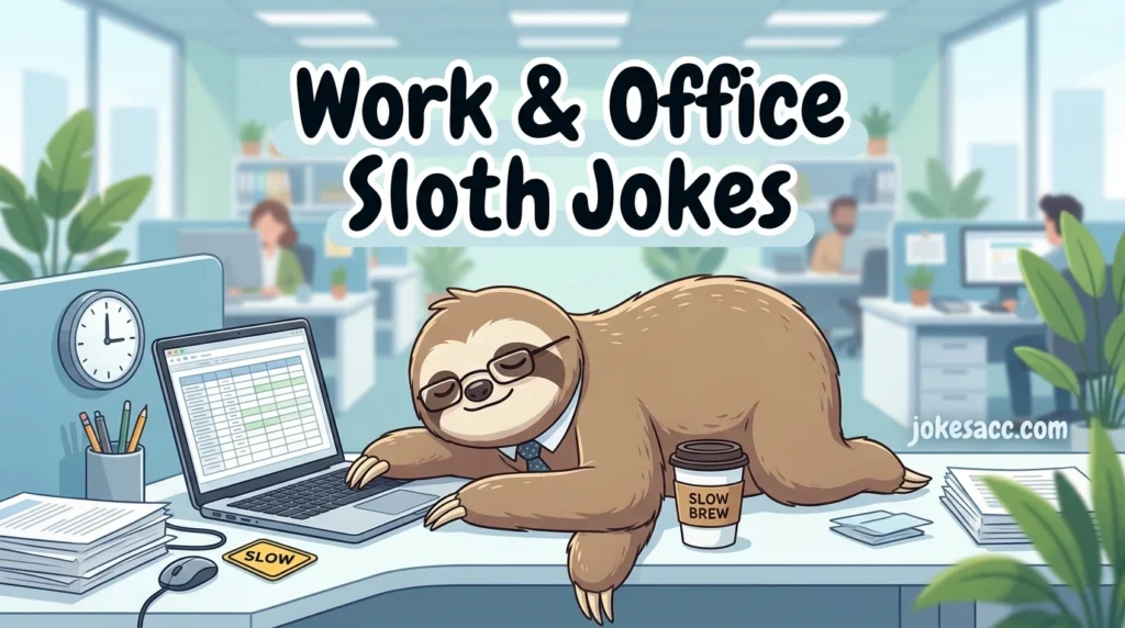 Work & Office Sloth Jokes