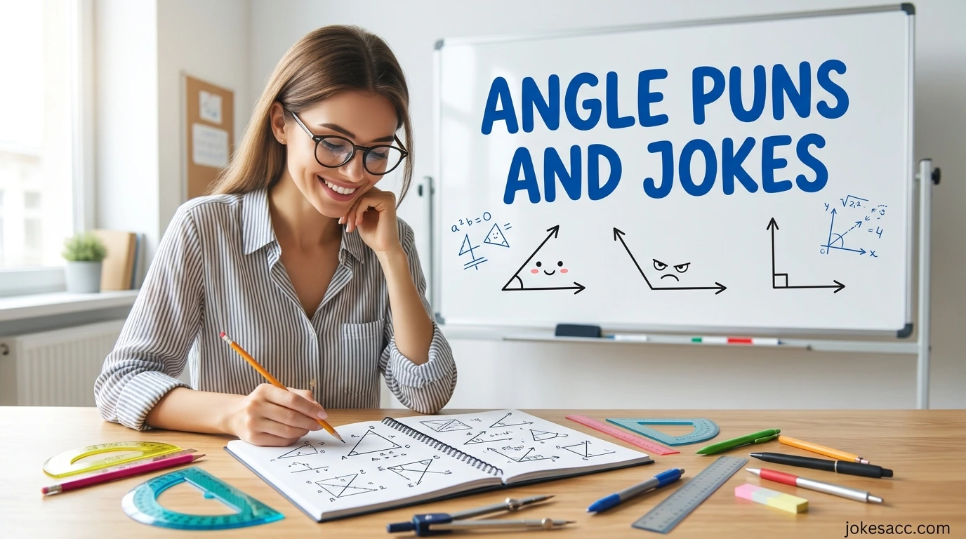 Angle Puns and Jokes