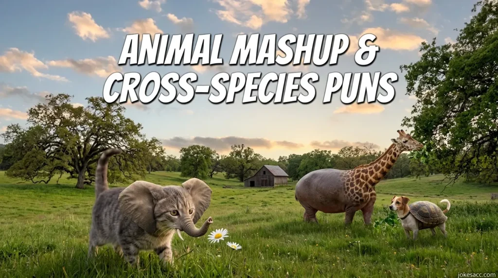 Animal Mashup & Cross-Species Puns