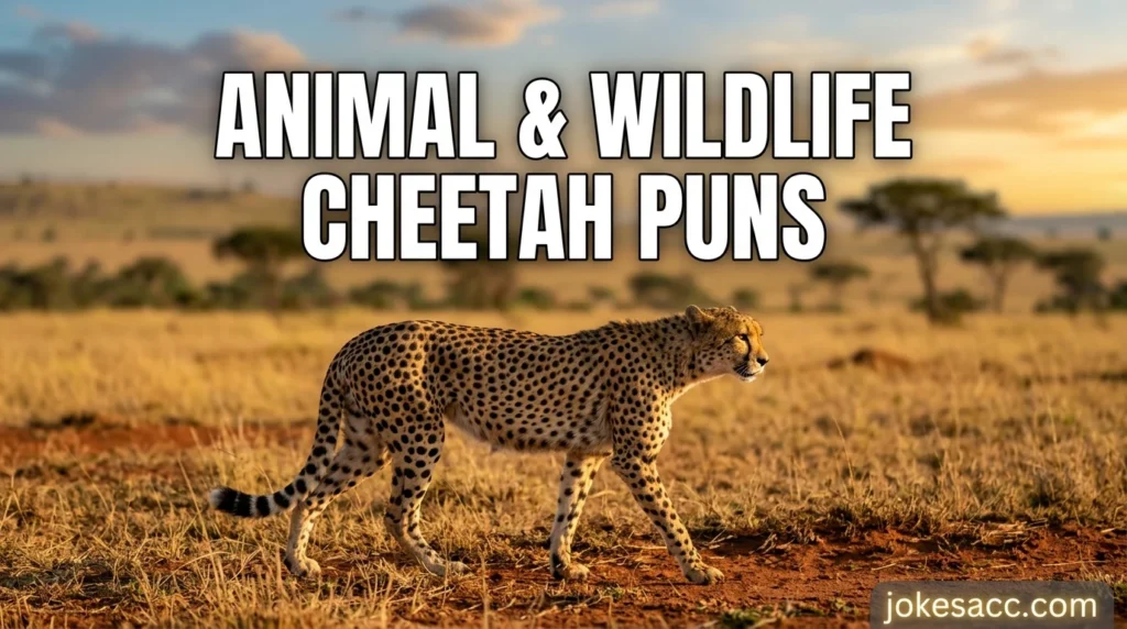 Animal & Wildlife Cheetah Puns
