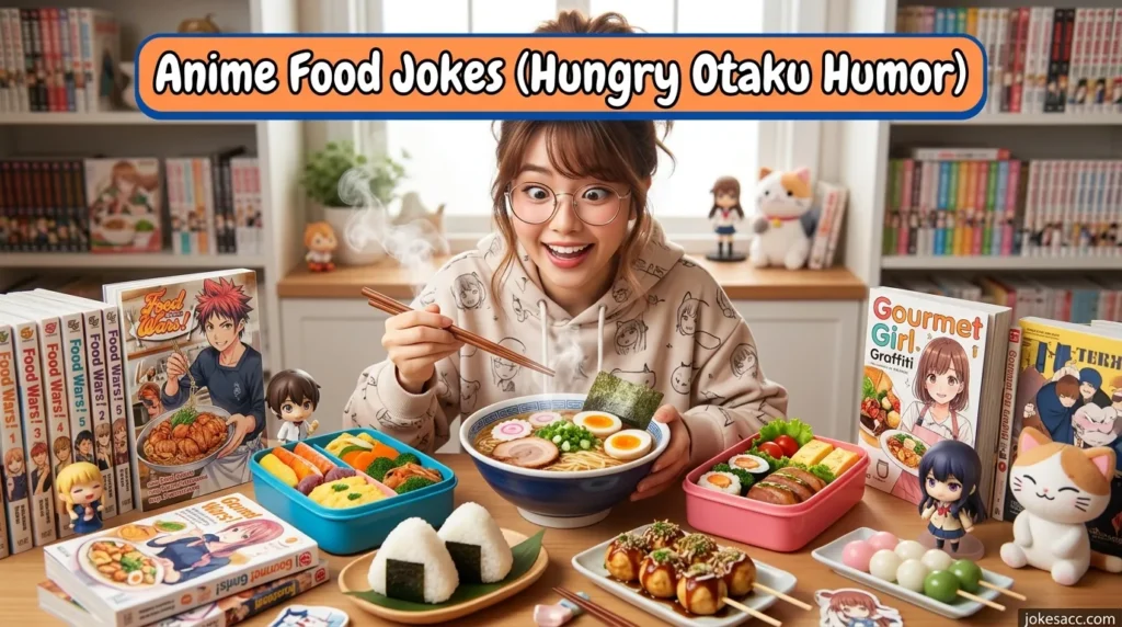 Anime Food Jokes (Hungry Otaku Humor)