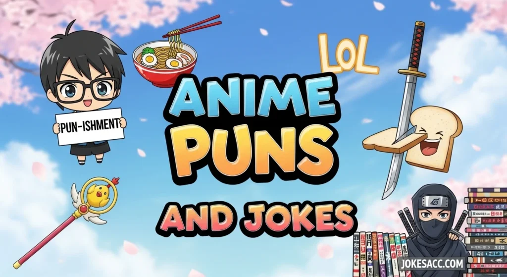 571+ Anime Puns and Jokes 2026