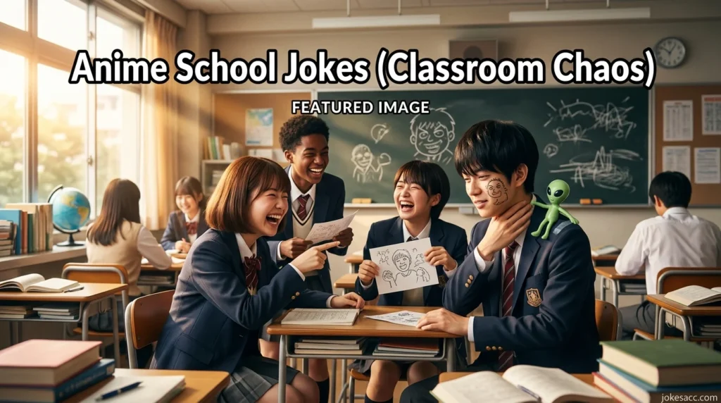 Anime School Jokes (Classroom Chaos)
