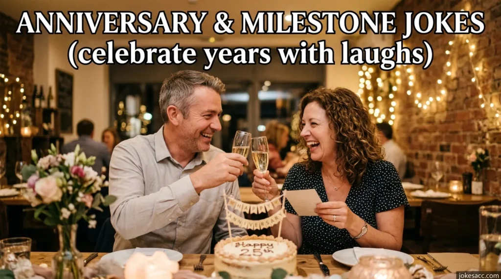 Anniversary & Milestone Jokes (celebrate years with laughs)