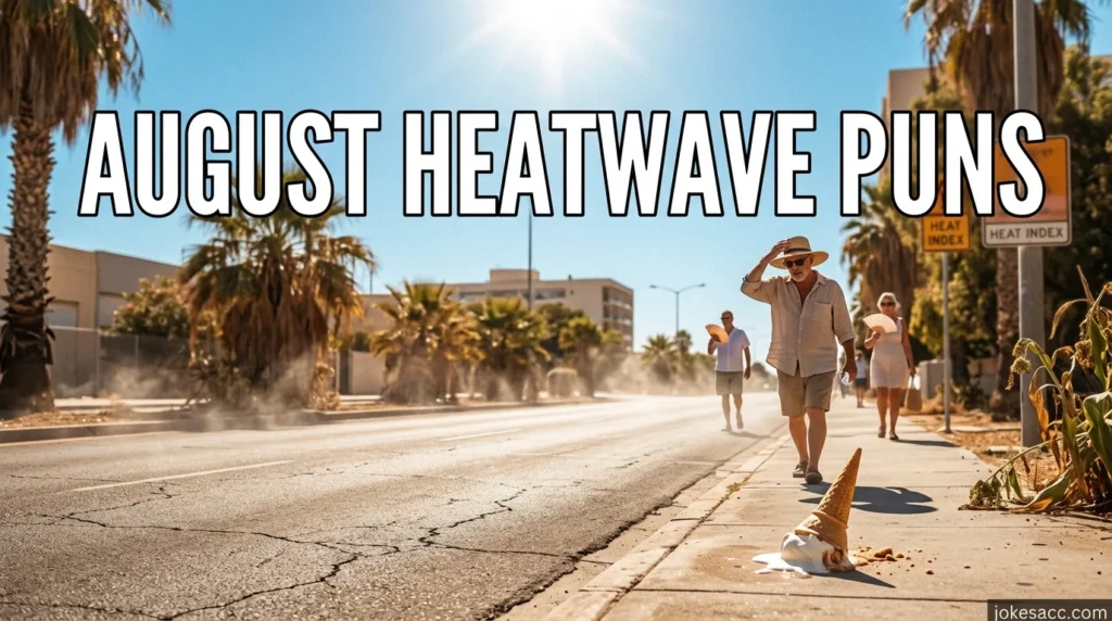August Heatwave Puns