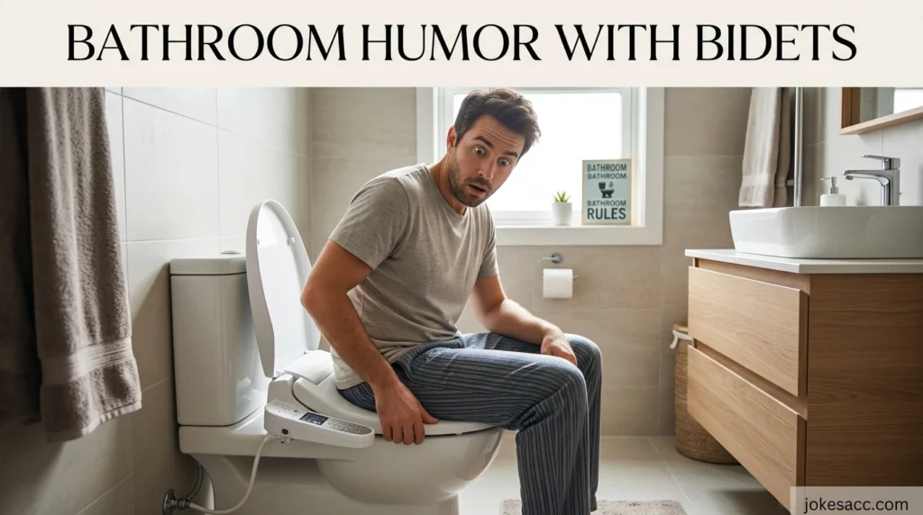 Bathroom Humor with Bidets