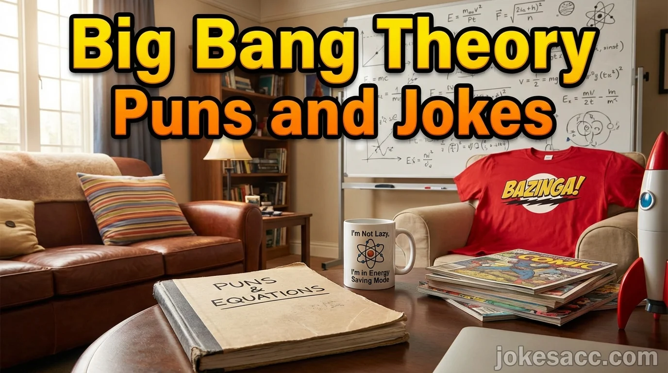 Big Bang Theory Puns and Jokes
