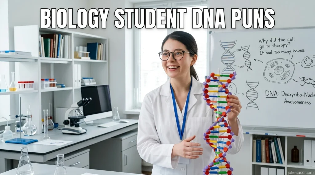 Biology Student DNA Puns