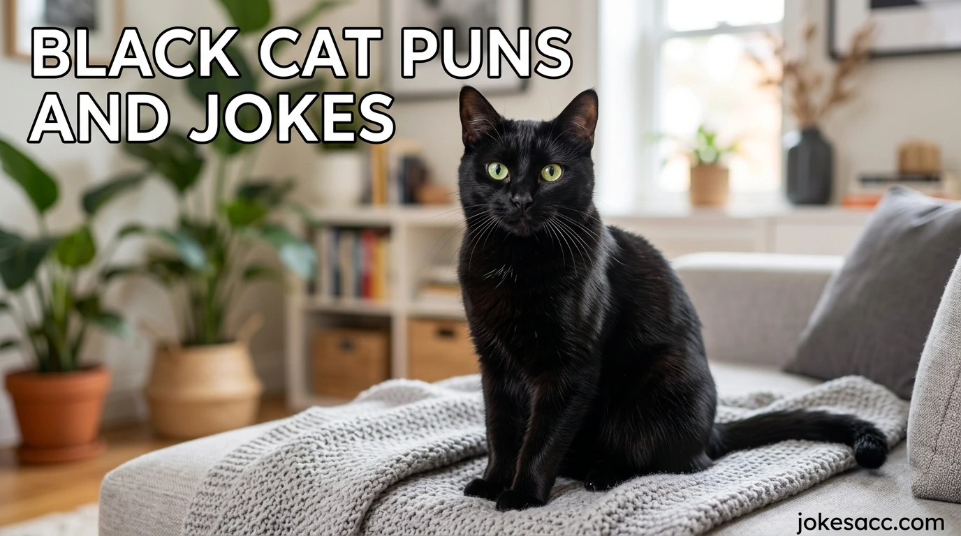 Black Cat Puns and Jokes