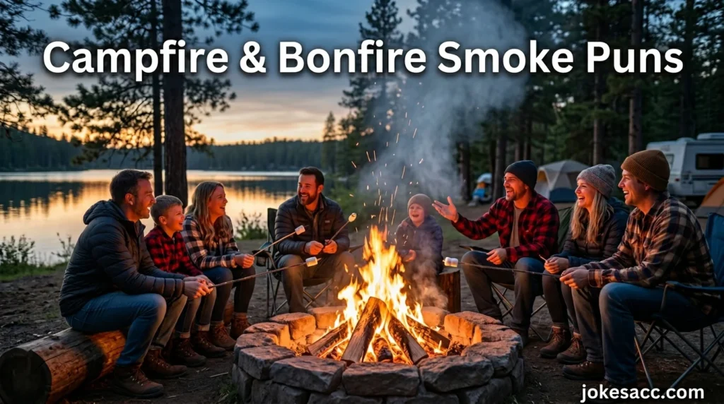 Campfire & Bonfire Smoke Puns