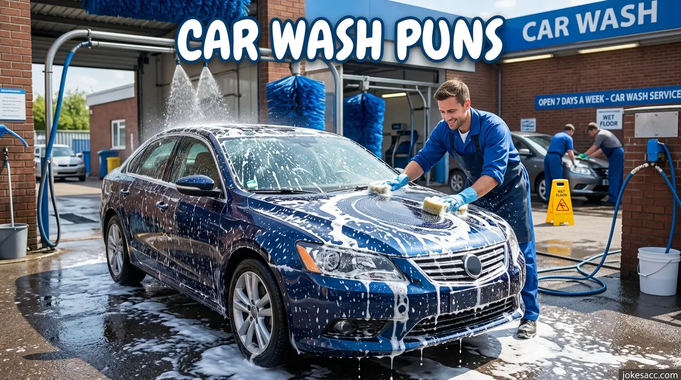 Car Wash Puns