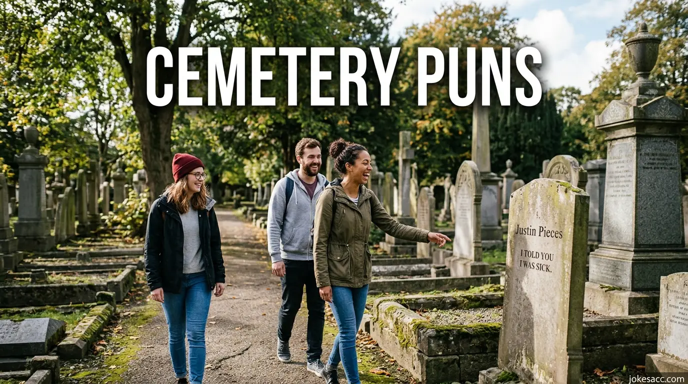 Cemetery Puns