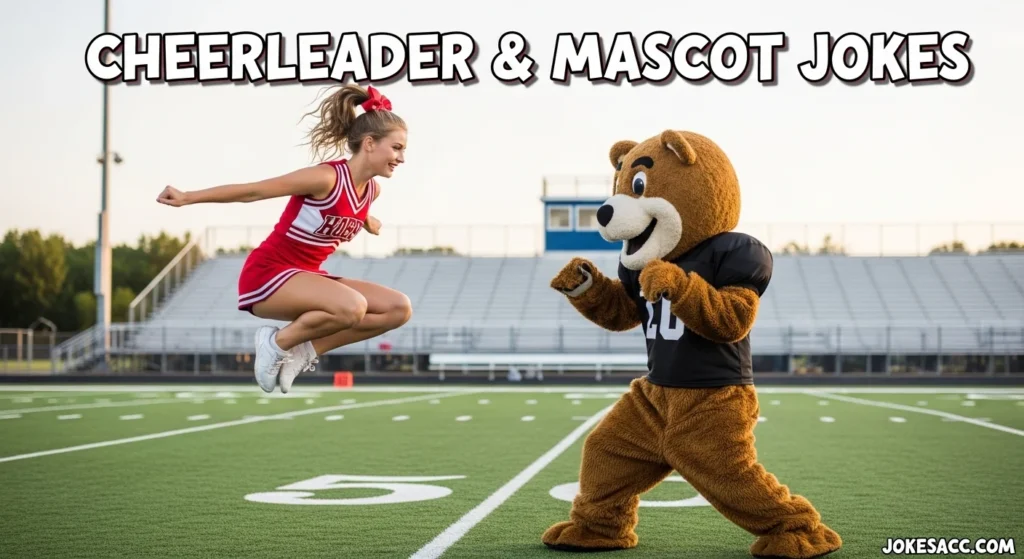 Cheerleader & Mascot Jokes