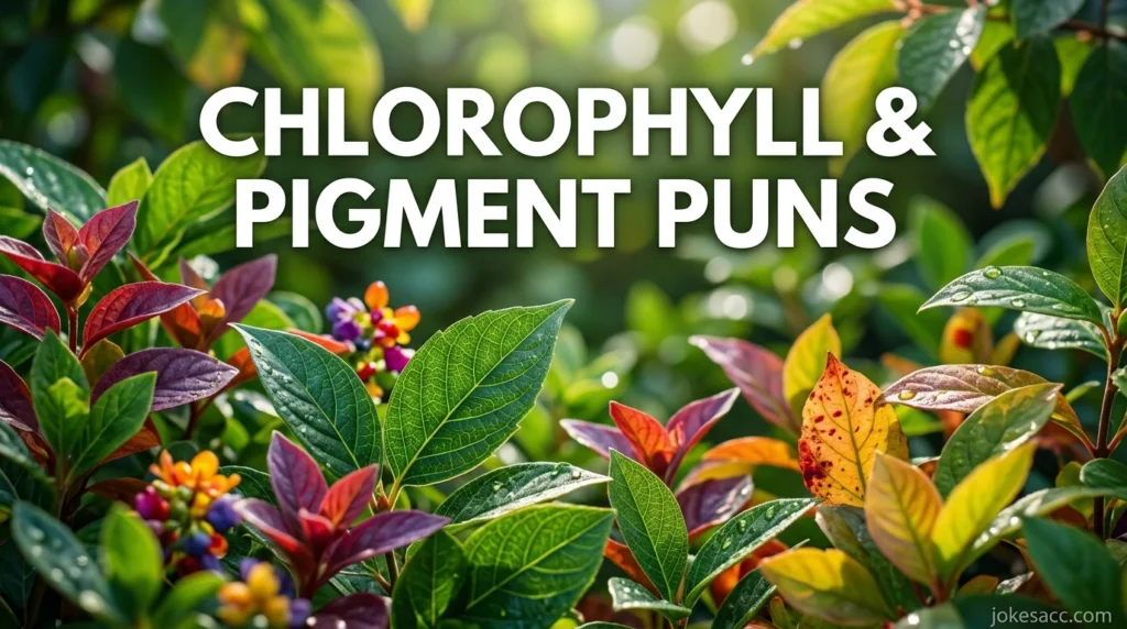 Chlorophyll & Pigment Puns