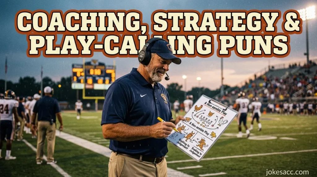 Coaching, Strategy & Play-Calling Puns