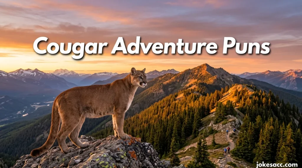 Cougar Adventure Puns