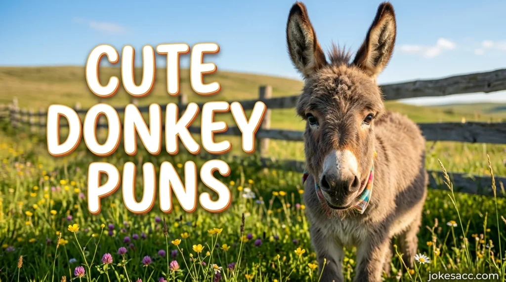 Cute Donkey Puns