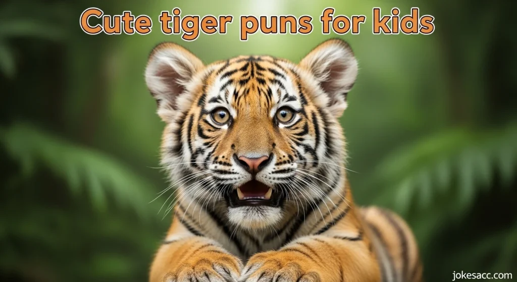 Cute tiger puns for kids