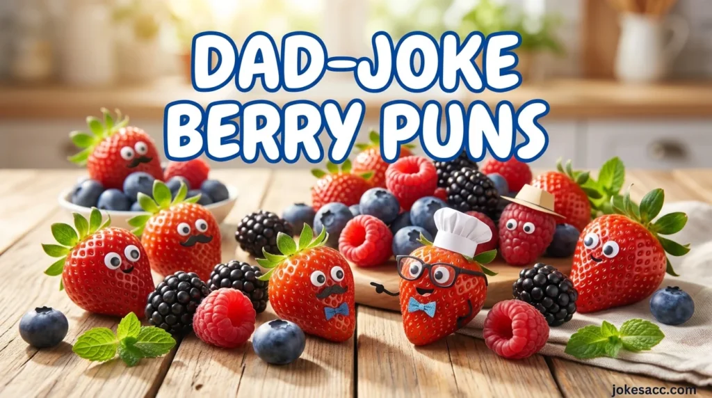 Dad-Joke Berry Puns