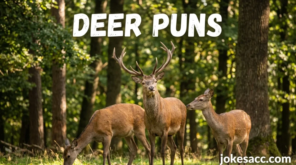 593+ Deer Puns 2026