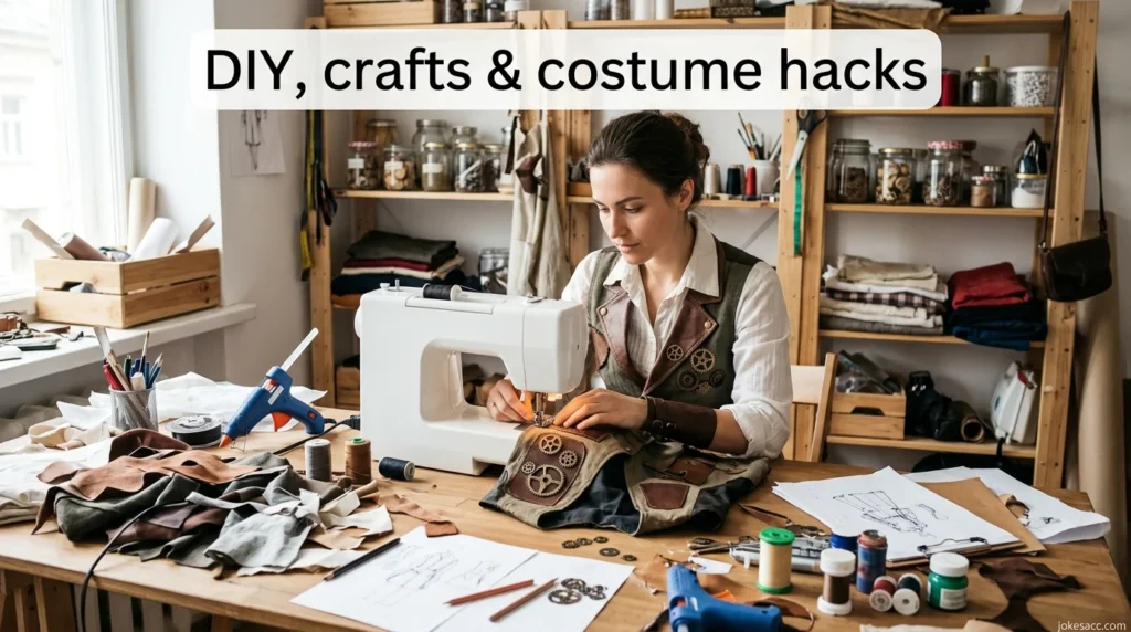 DIY, crafts & costume hacks