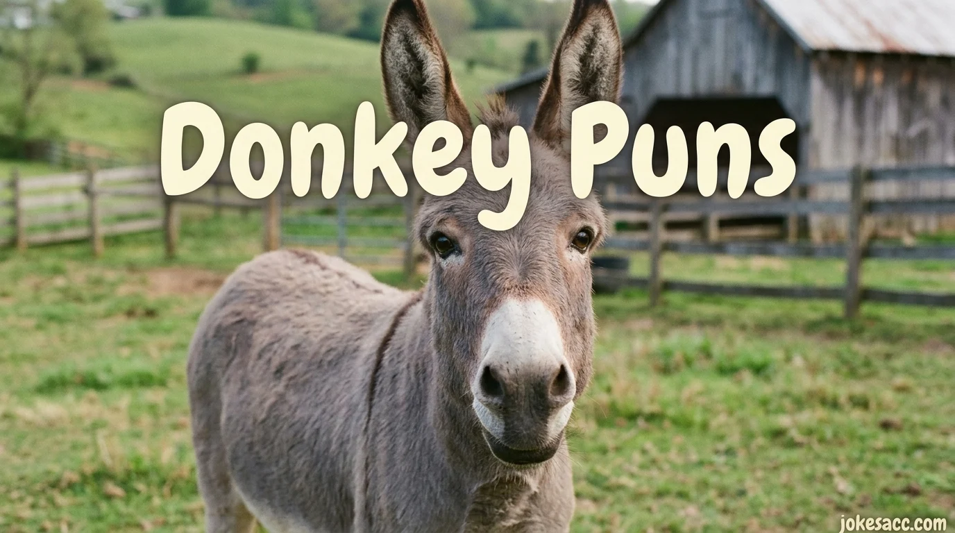 Donkey Puns