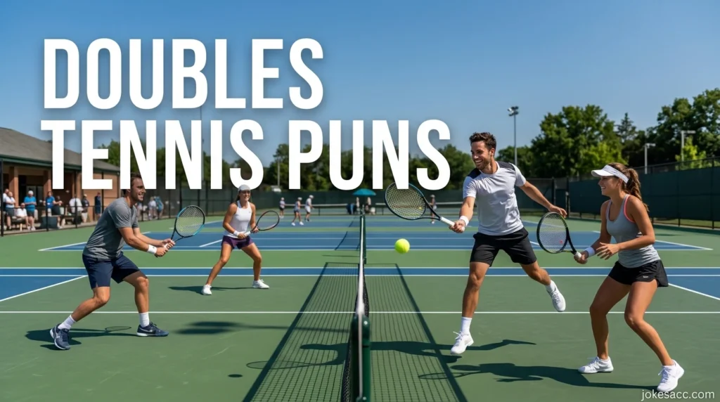 Doubles Tennis Puns