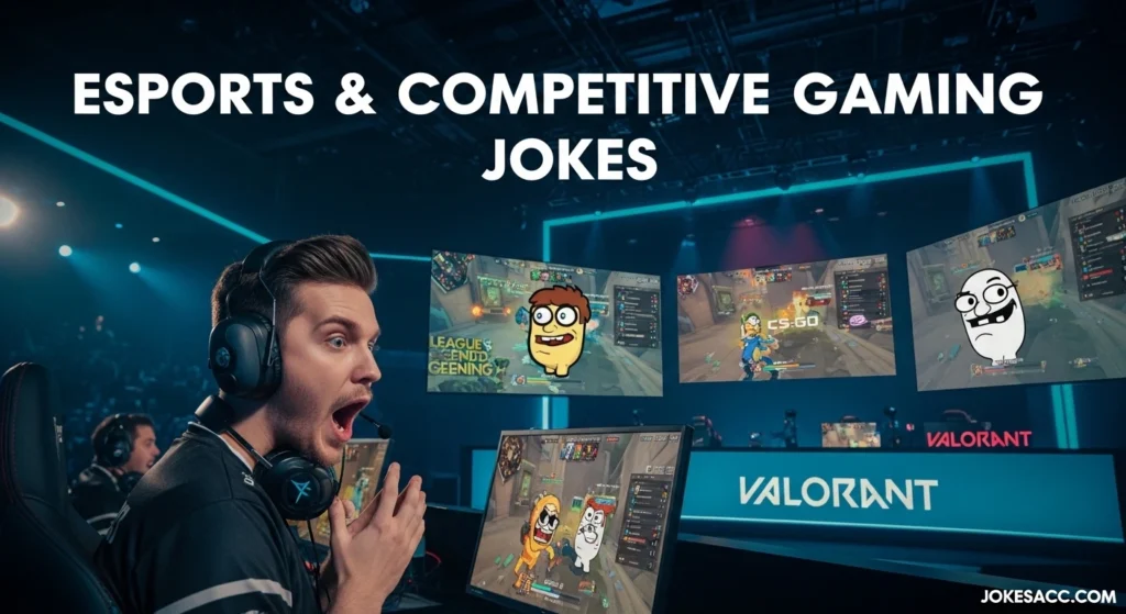 Esports & Competitive Gaming Jokes