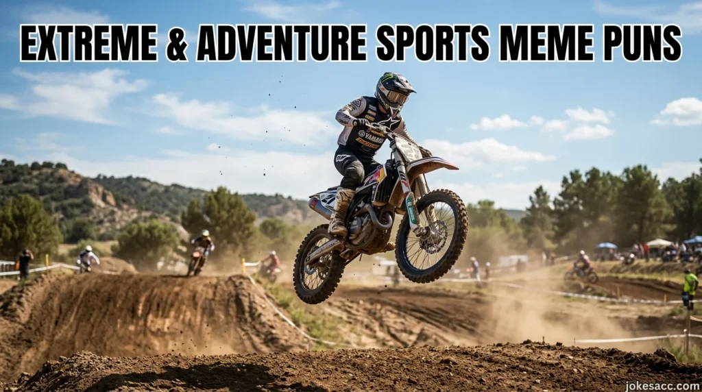 Extreme & Adventure Sports Meme Puns