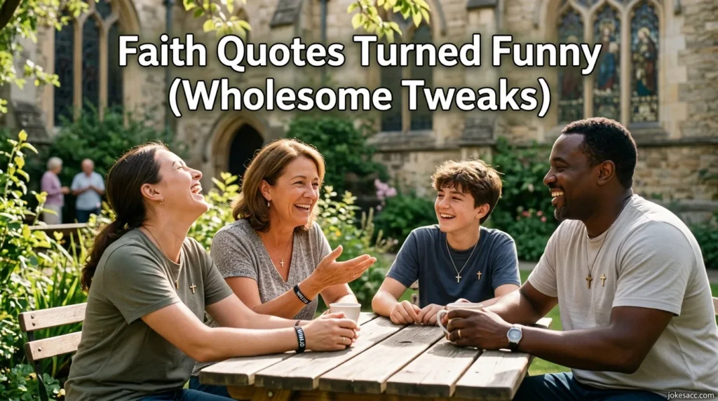Faith Quotes Turned Funny (Wholesome Tweaks)